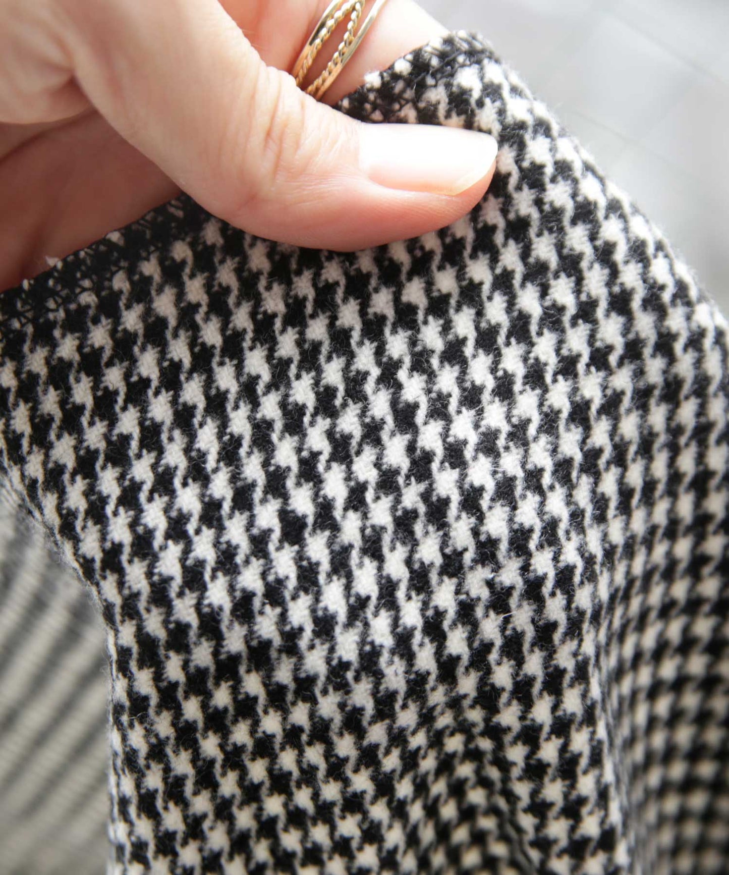 Unique design Ladies skirt (houndstooth)