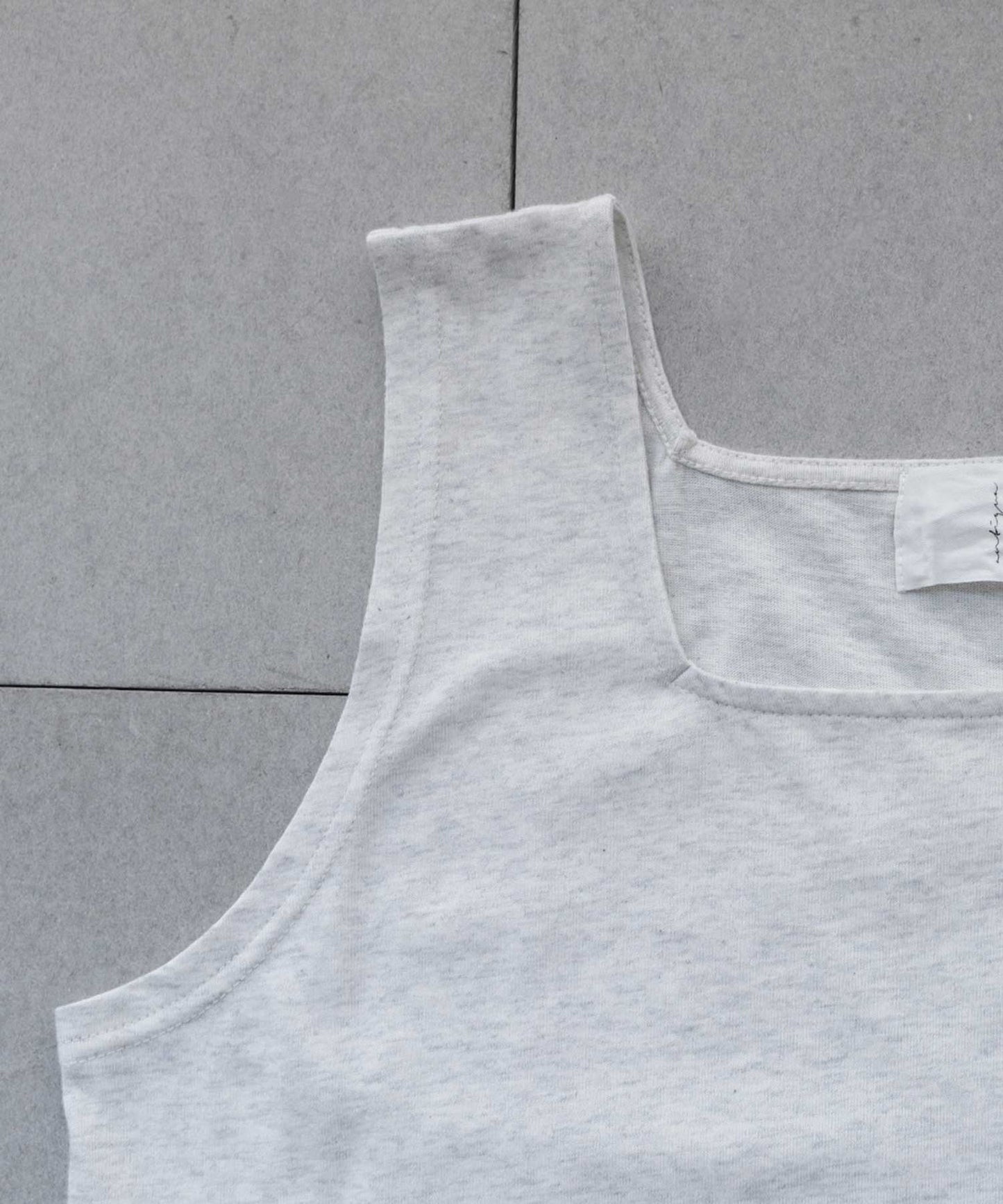 Square neck Ladies tank top cotton