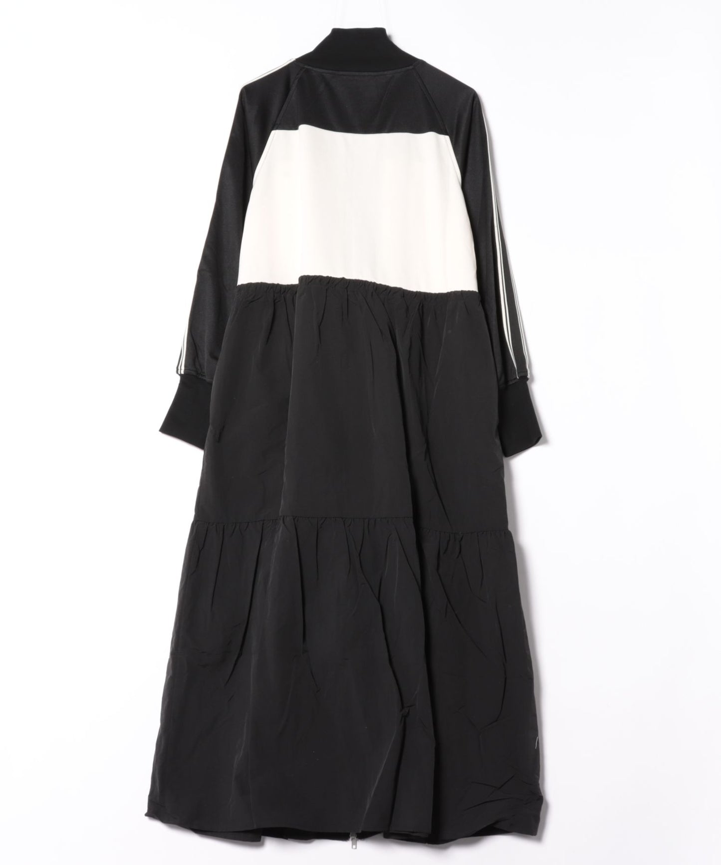 OWNth Drawstring Gathered Zip-Line Dress Ladies