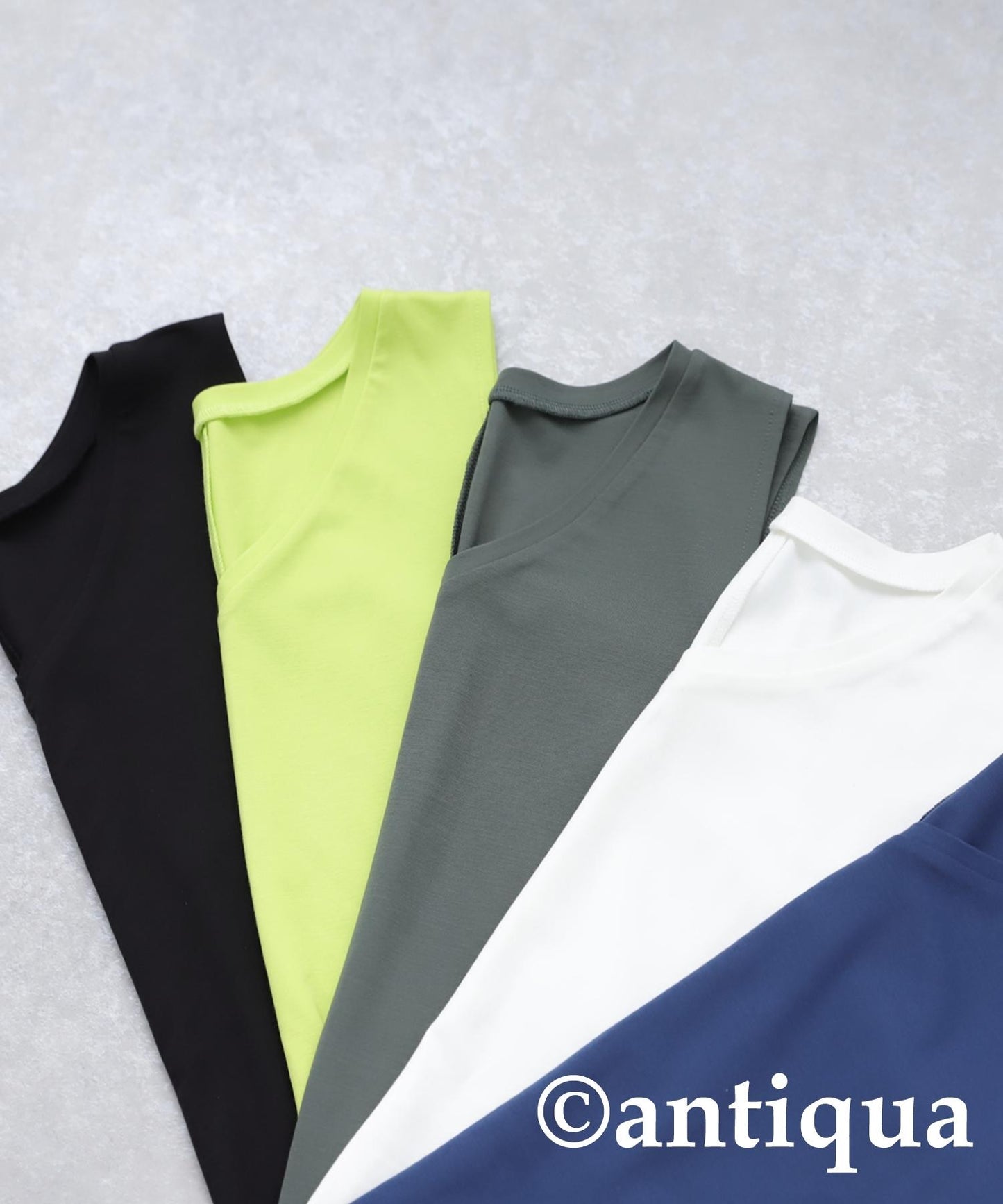 Ladies Cool Touch Flare Tank Tops (V-Neck/Crew Neck)