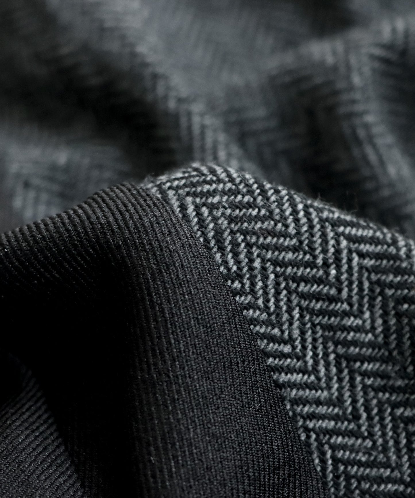 Skirt with Different Materials Ladies