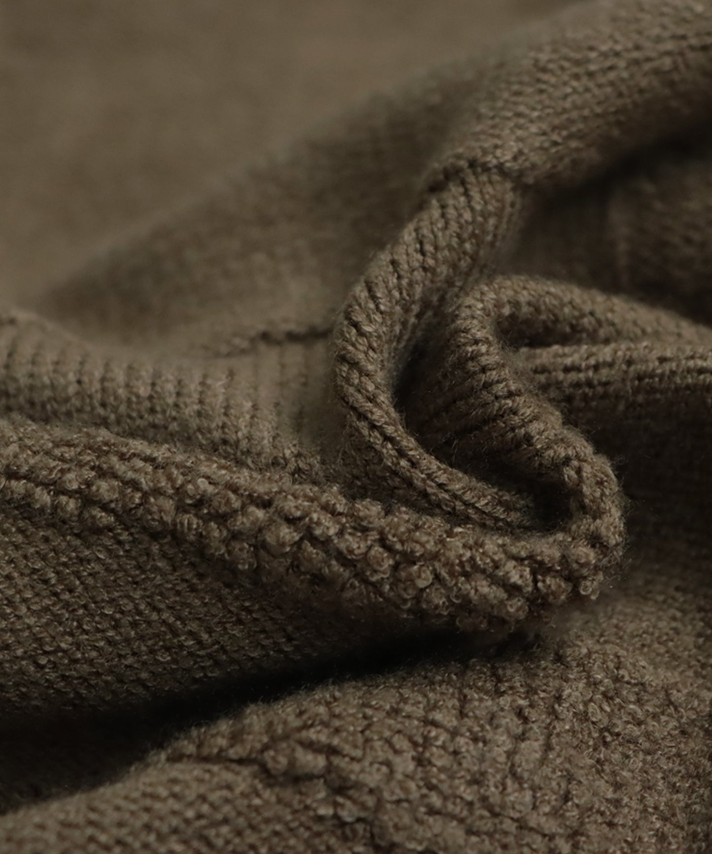 Pile Jacquard Knit Men's