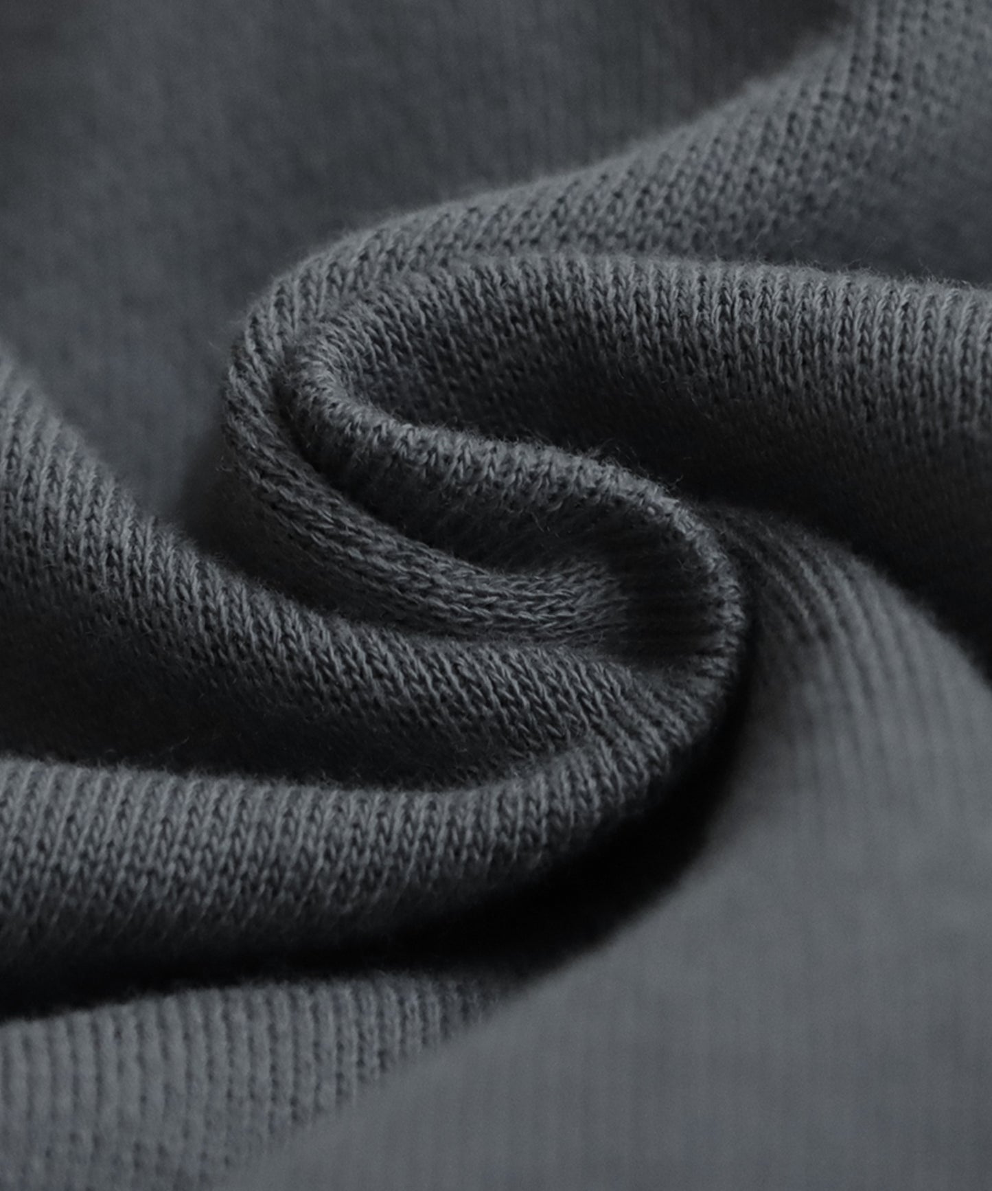 Fleece High Neck Zip Hoodie Men's