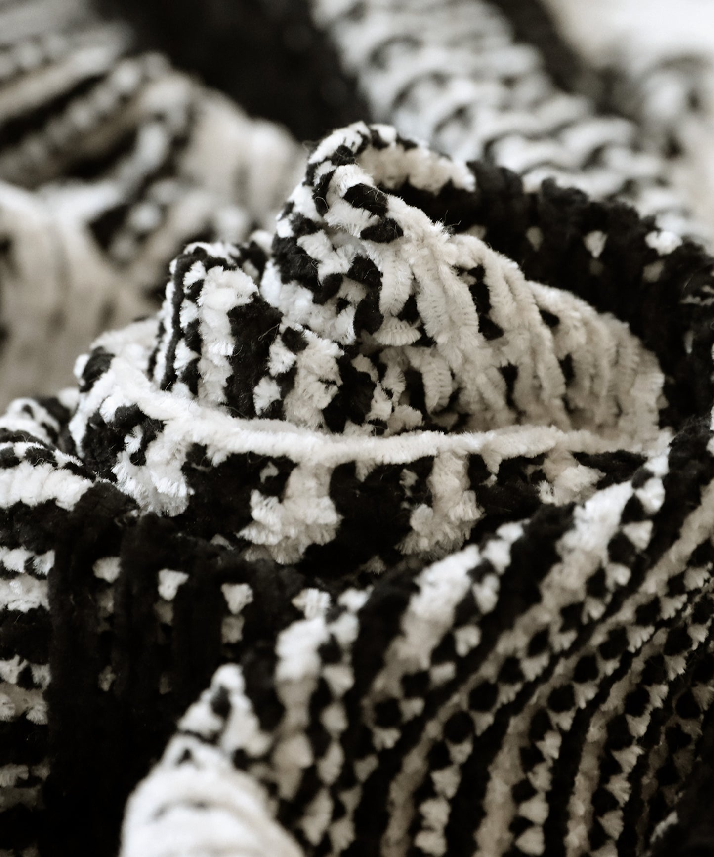 Mole Yarn Knit Skirt Ladies