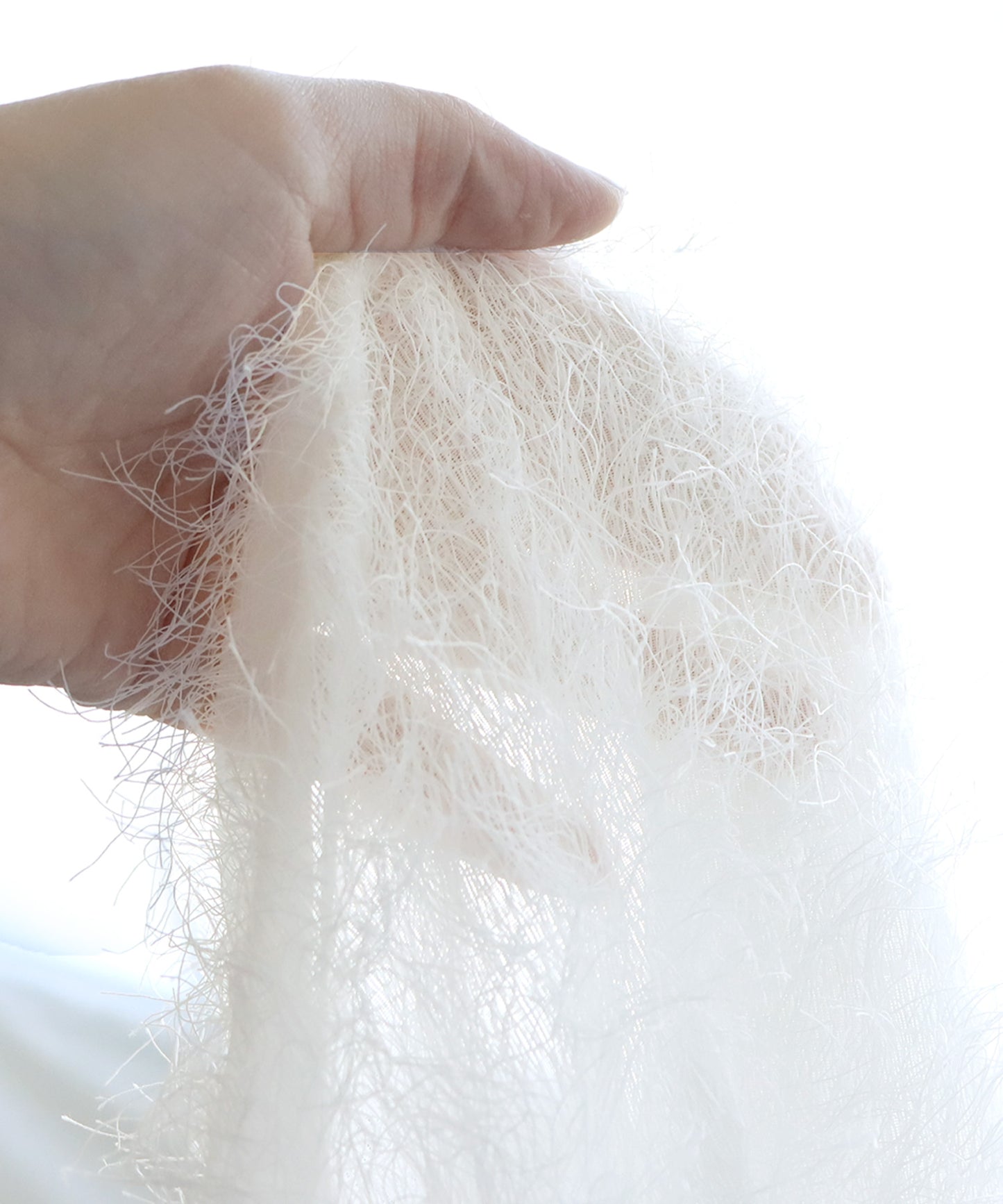 Double Zip Shaggy Vest Ladies