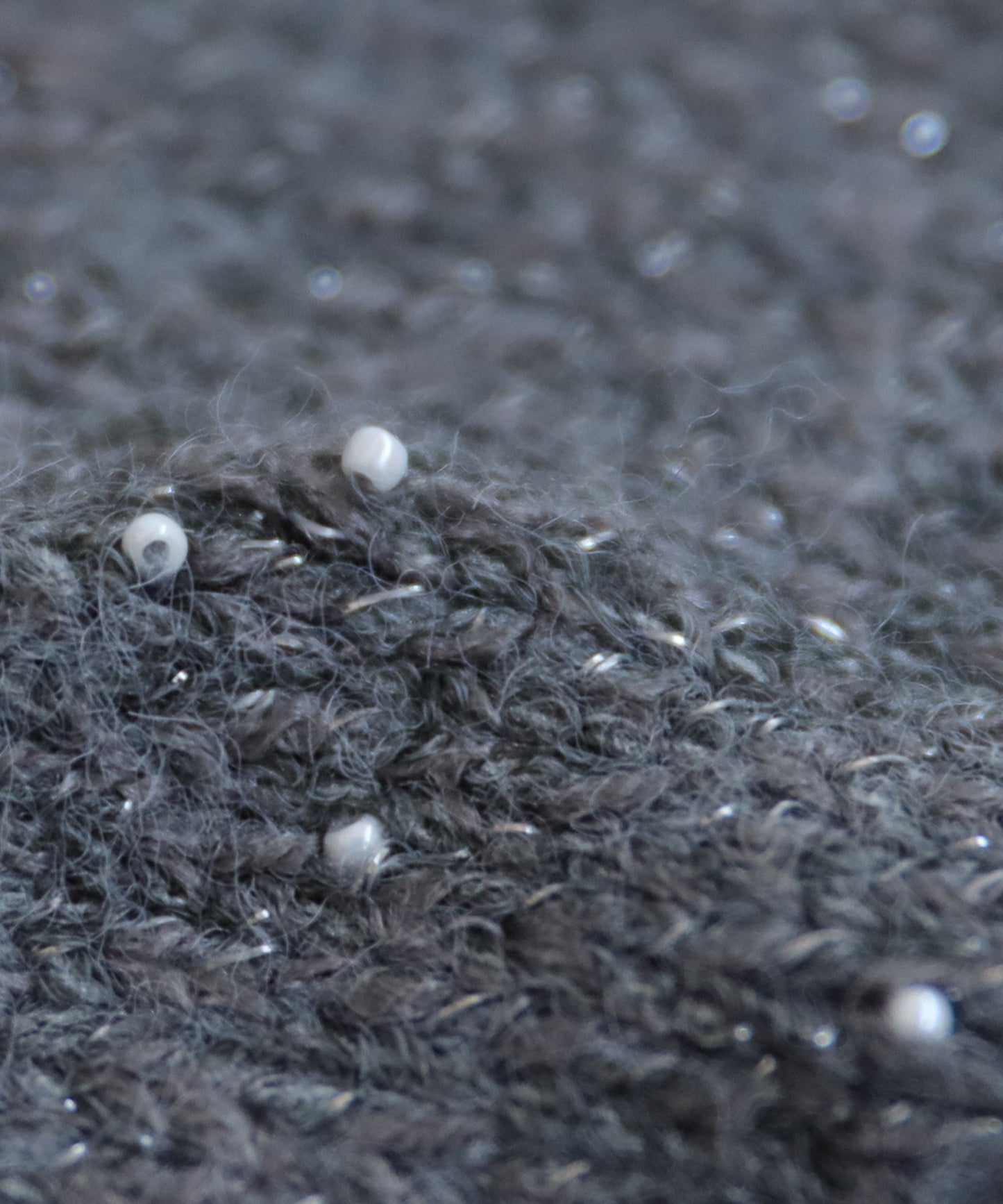 Pearl Knit Hat Ladies