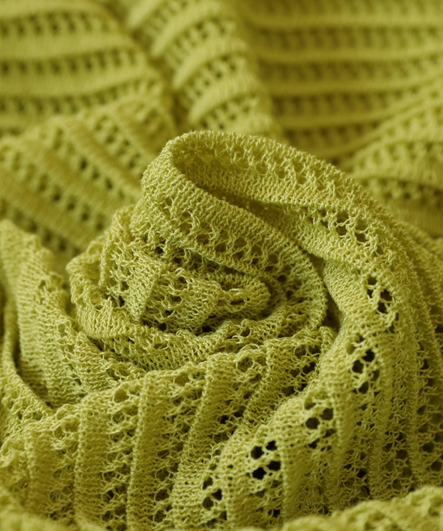 Openwork Knit Cardigan Ladies