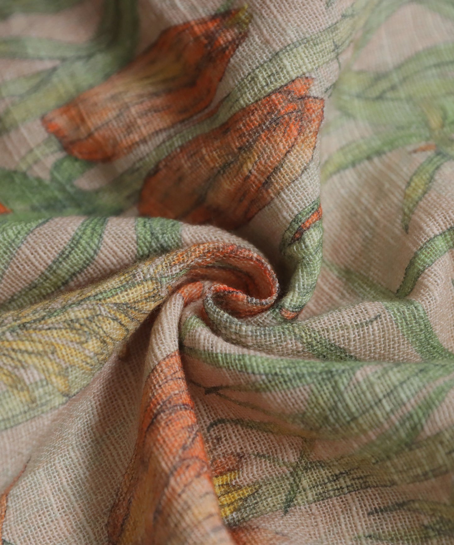 Ladies Floral Print Shirt Dress