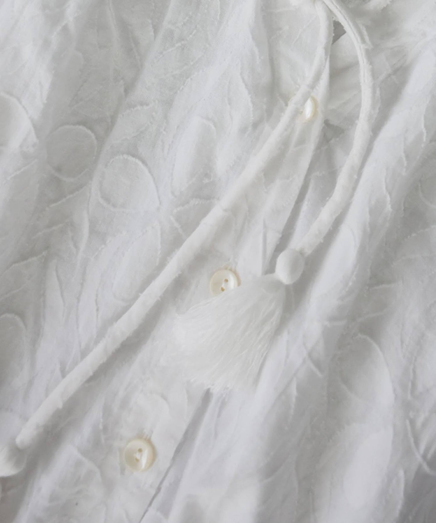 Dobby Weave 100% Cotton Blouse Ladies