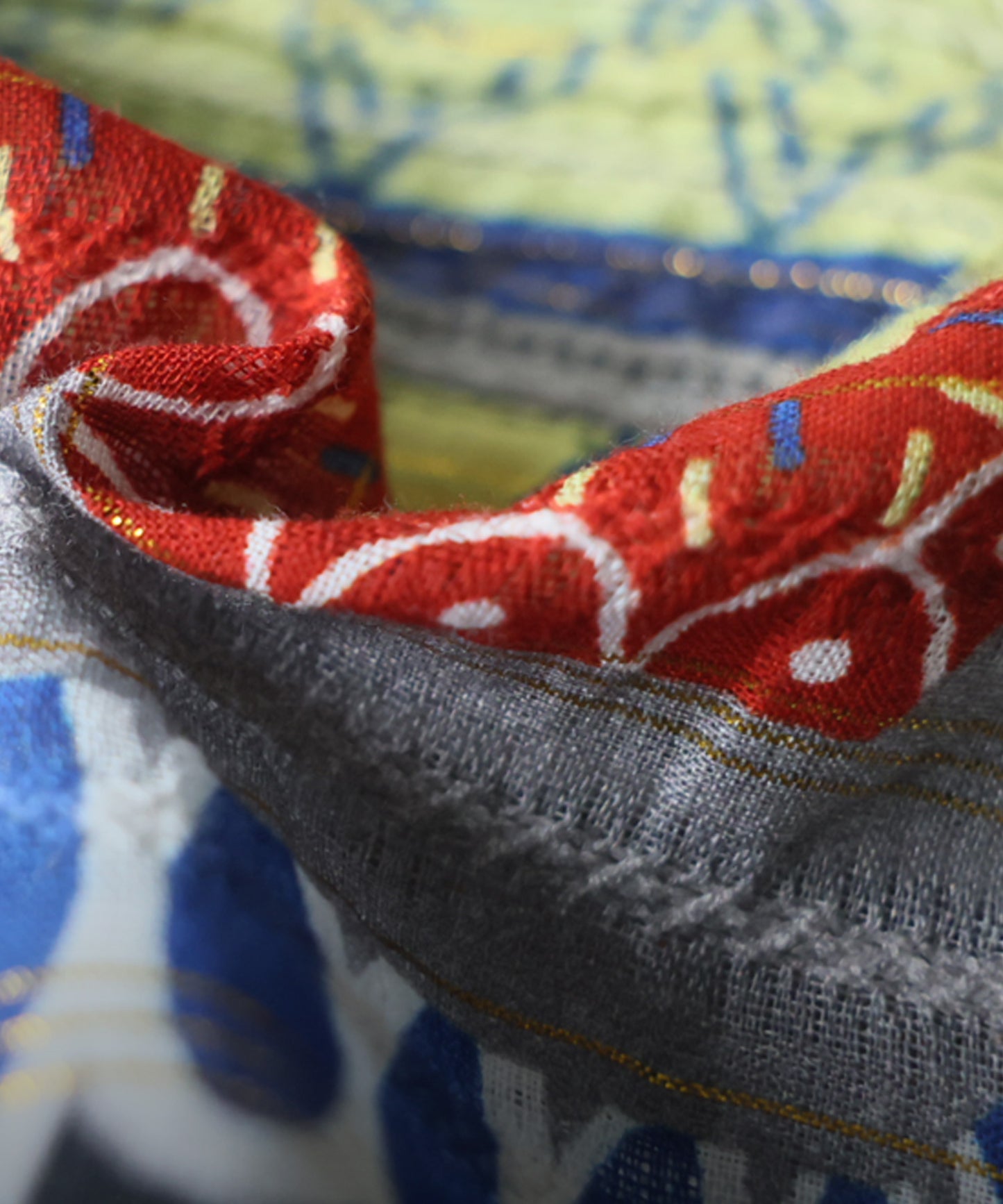 African Print, 100% Cotton, Kanga-Style Print Caftan Dress Ladies