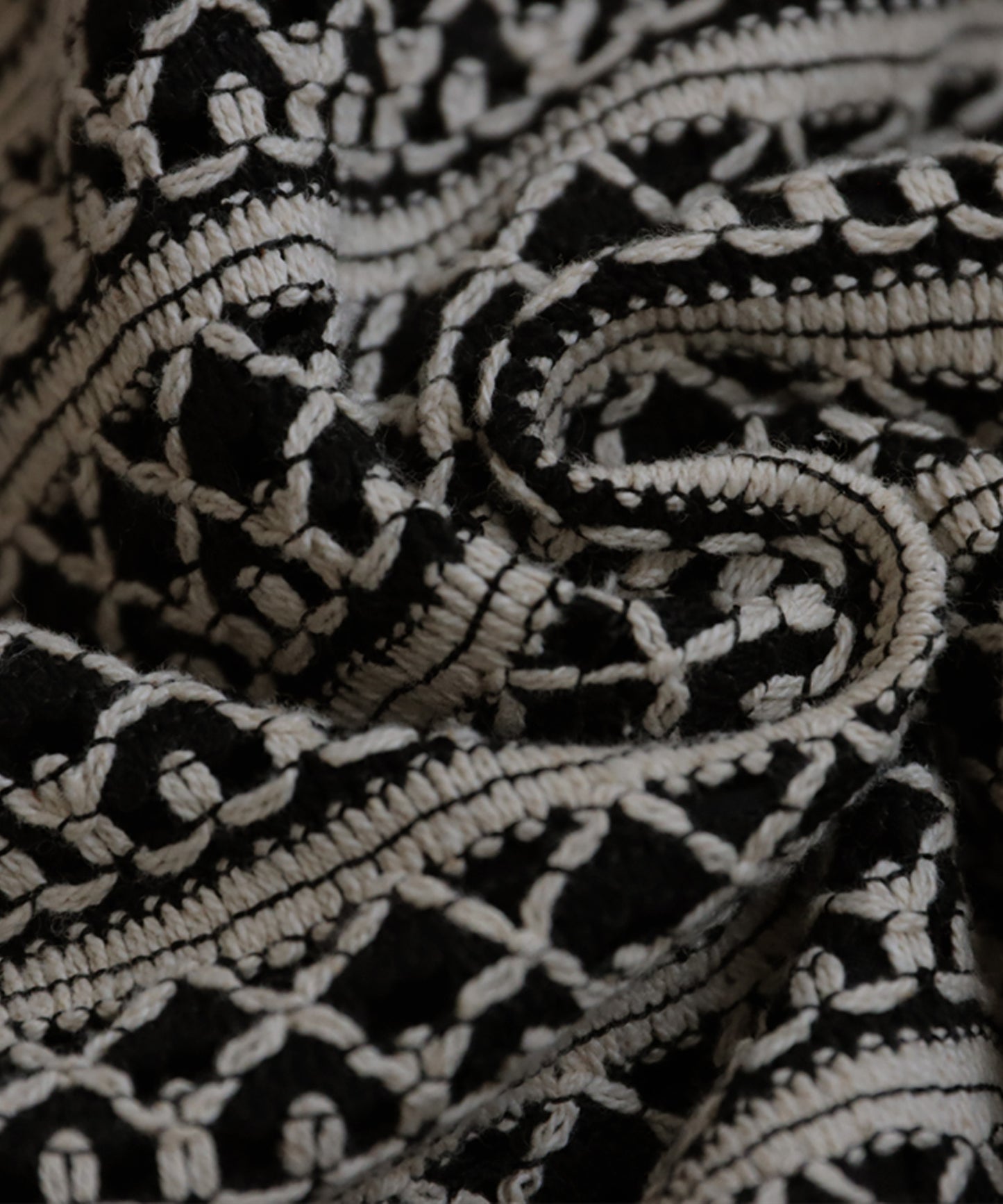 Ladies Lace Open Collar Shirt