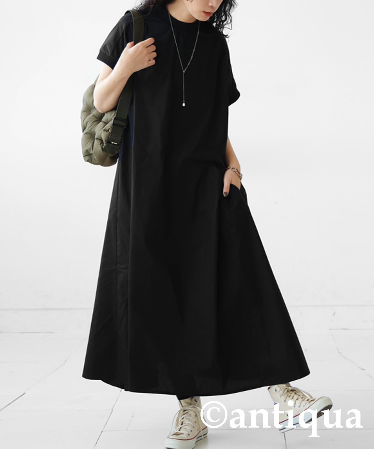 Cotton A-Line Dress Ladies