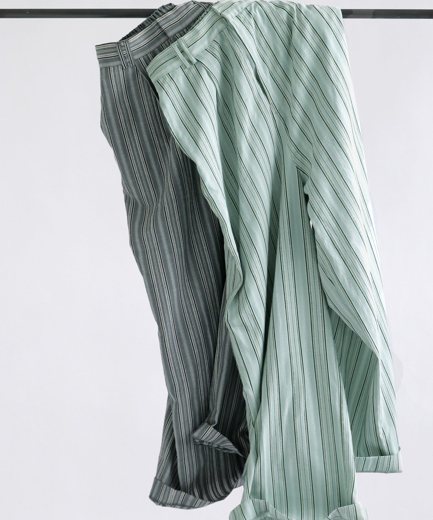 Striped Straight Pants Unisex