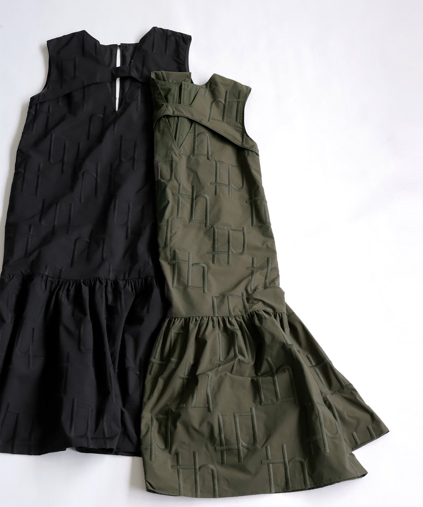 Pattern Layered Dress Ladies