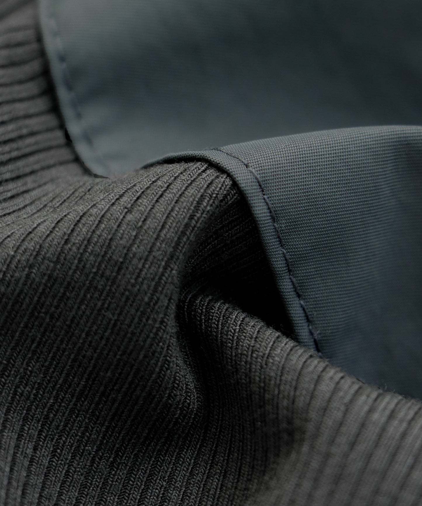 Gathered Sleeve Zip Dress