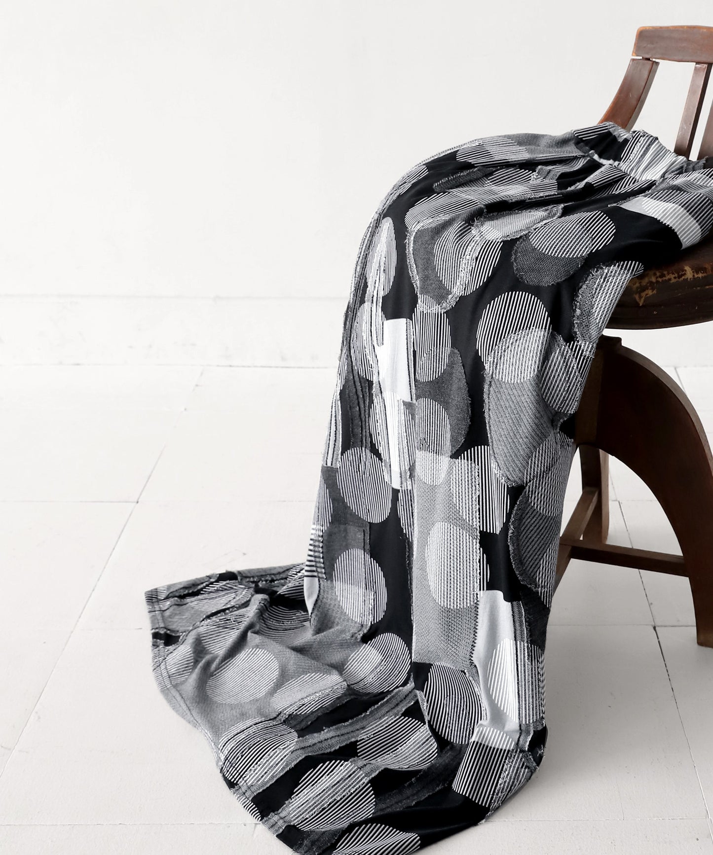 Flare Ladies Long skirt Dot