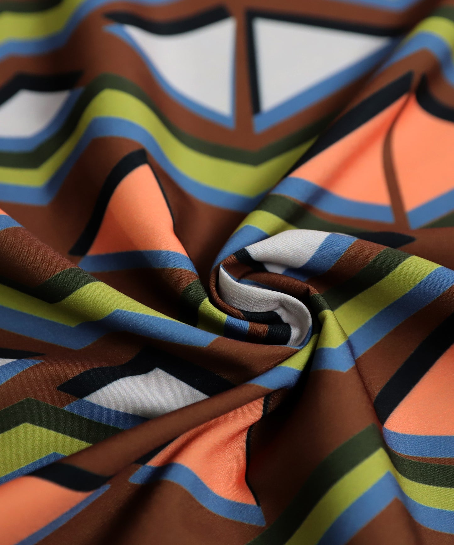 Retro Pattern Dress Ladies