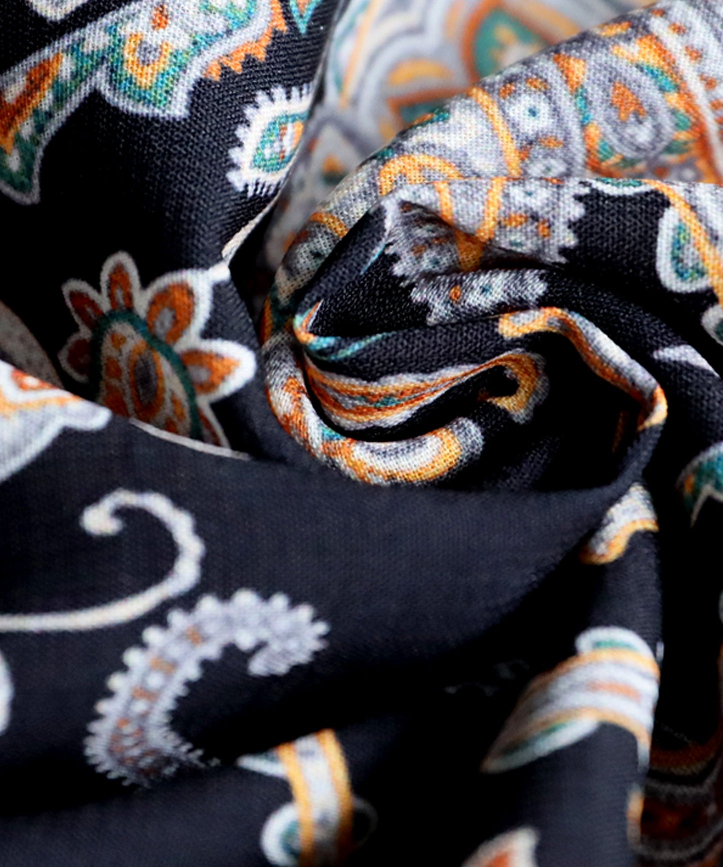 Ladies Paisley Wide Pants