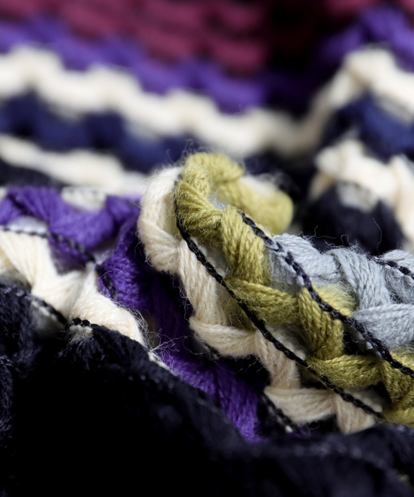 Striped Mixed Pattern Skirt Ladies