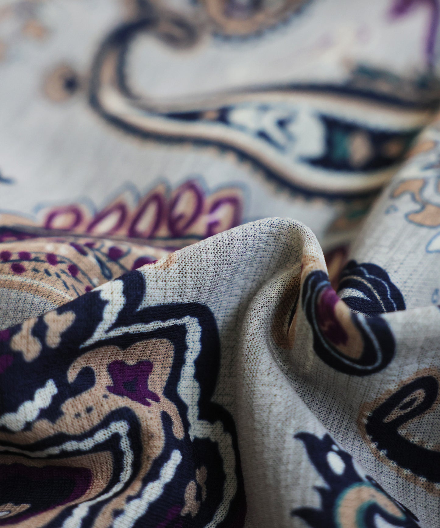 Paisley Print Long Skirt Ladies