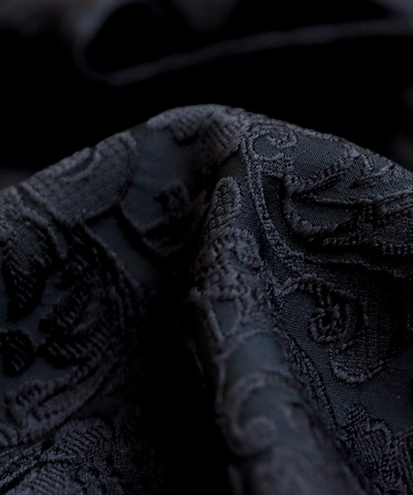 Jacquard Wide Straight Pants Ladies