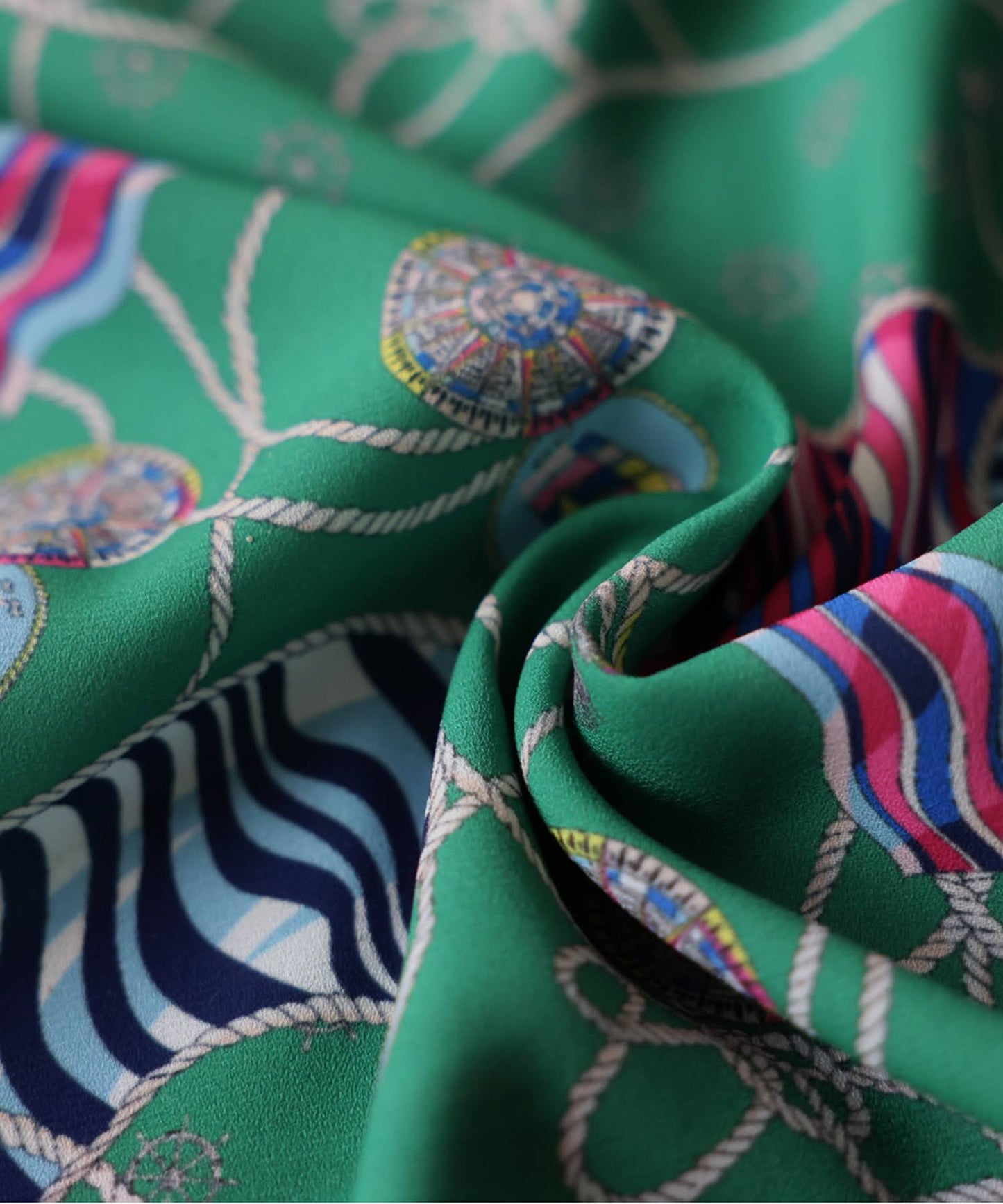 Retro Marine Pattern Tank Top Ladies