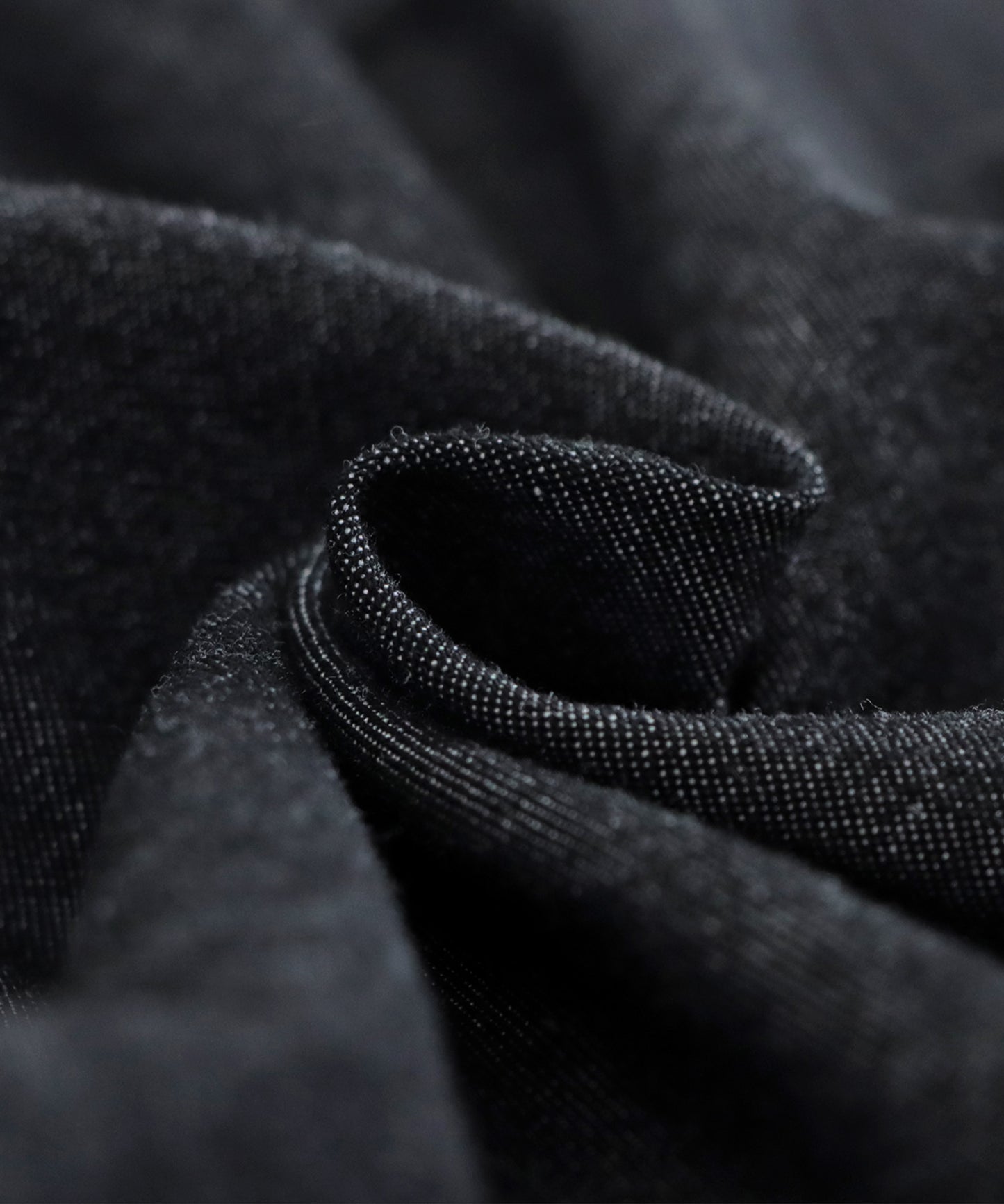 Denim tiered casual dress Long Sleeve