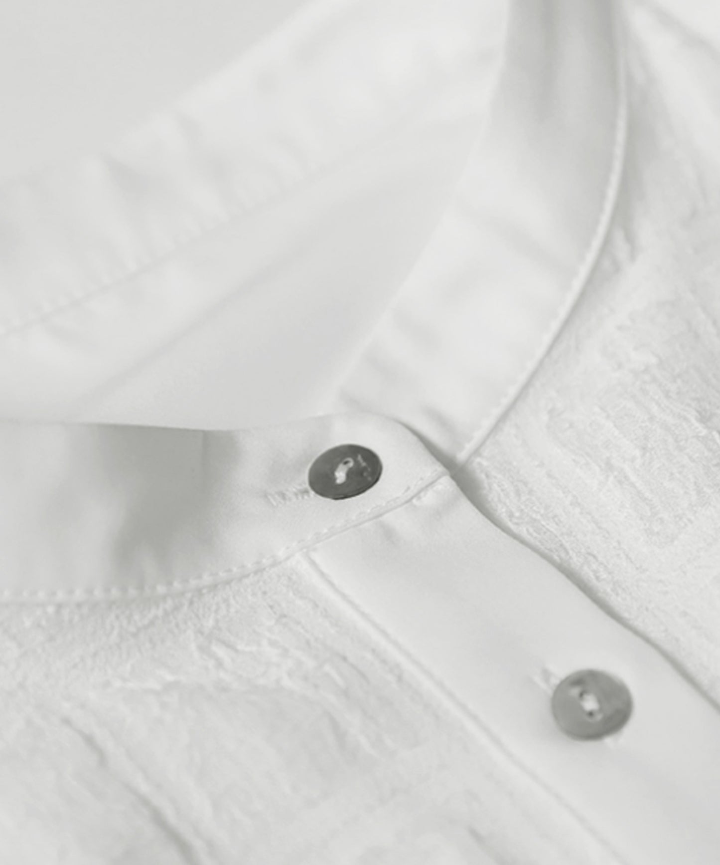 Ladies Embossed shirt Short-Sleeve Checked