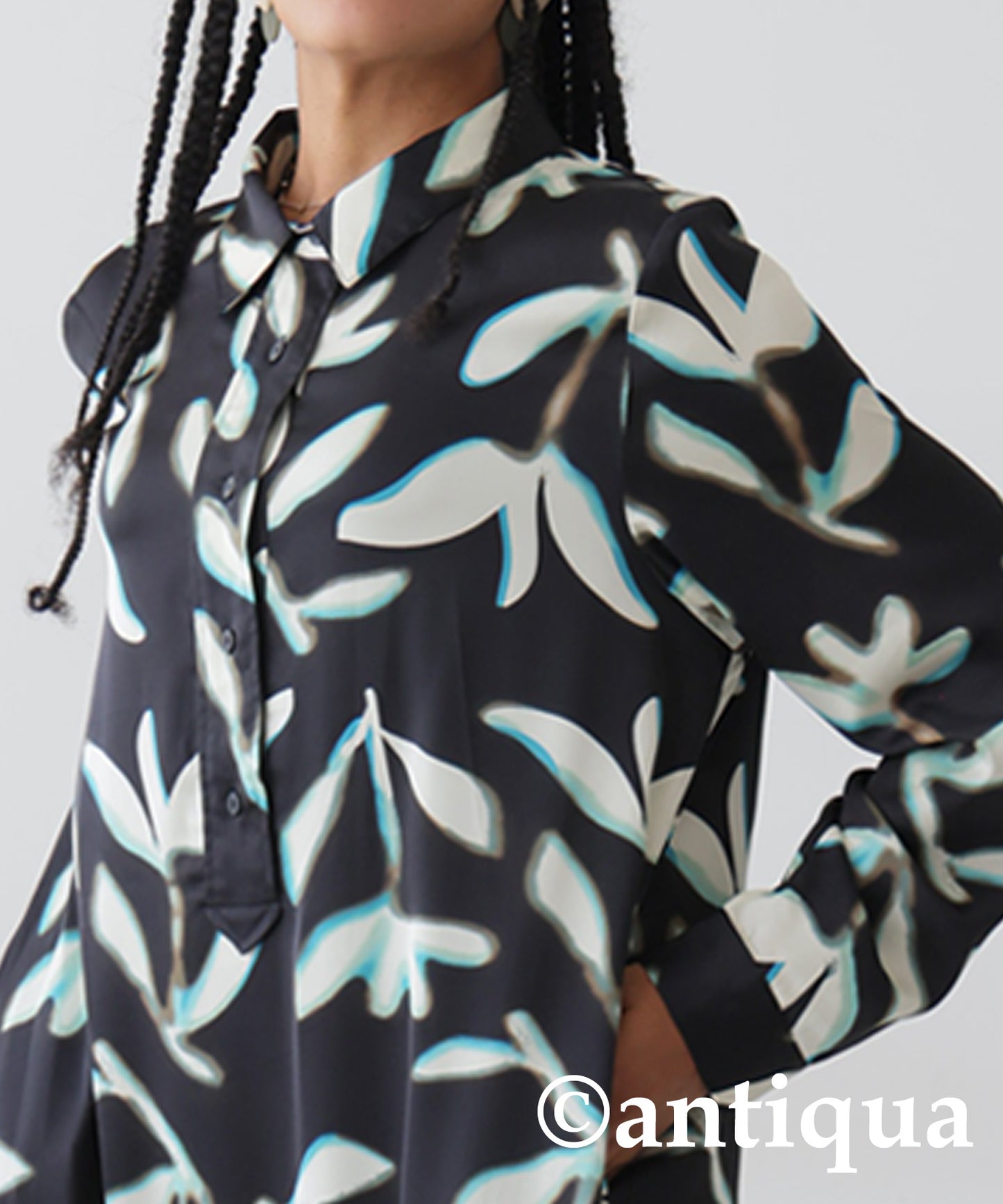 Floral Pattern Dress Ladies