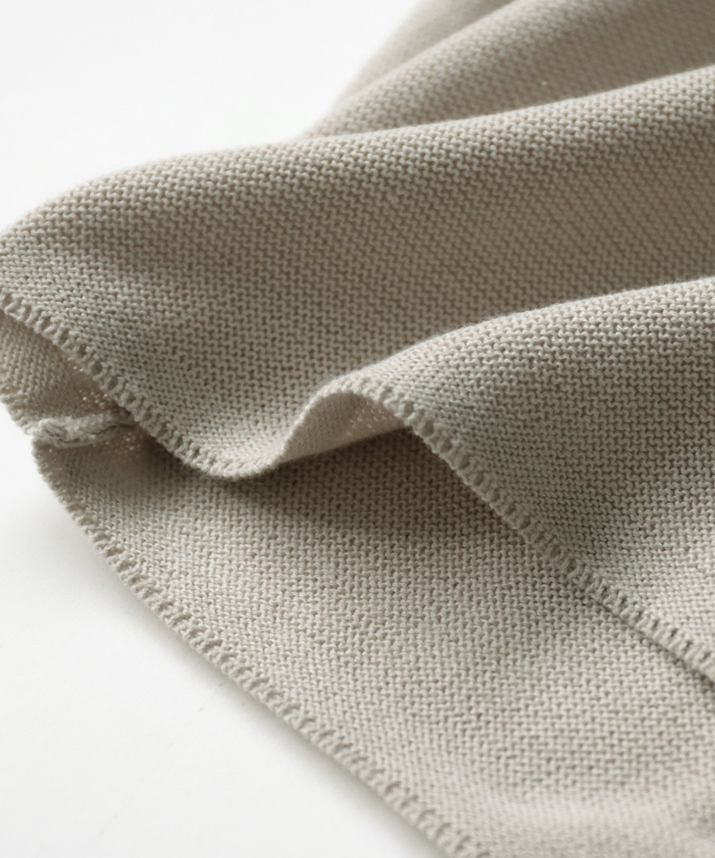 Bicolor Cocoon Ladies Knit Tops Short-Sleeve