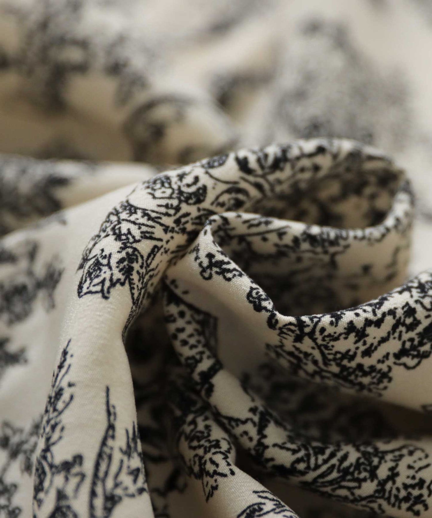 Toile De Jouy Pattern Shirt Ladies