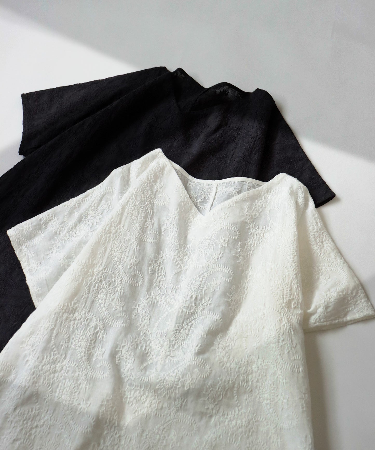 Paisley Embroidery Ladies Pullover