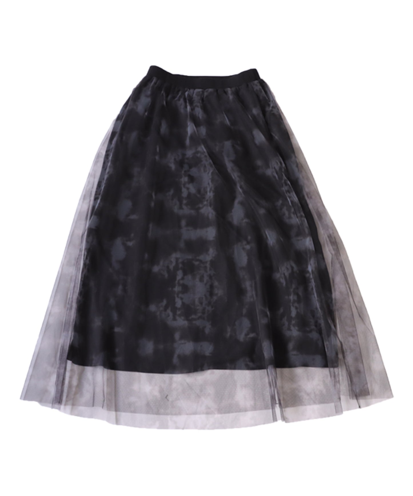 Art pattern tulle Ladies skirt