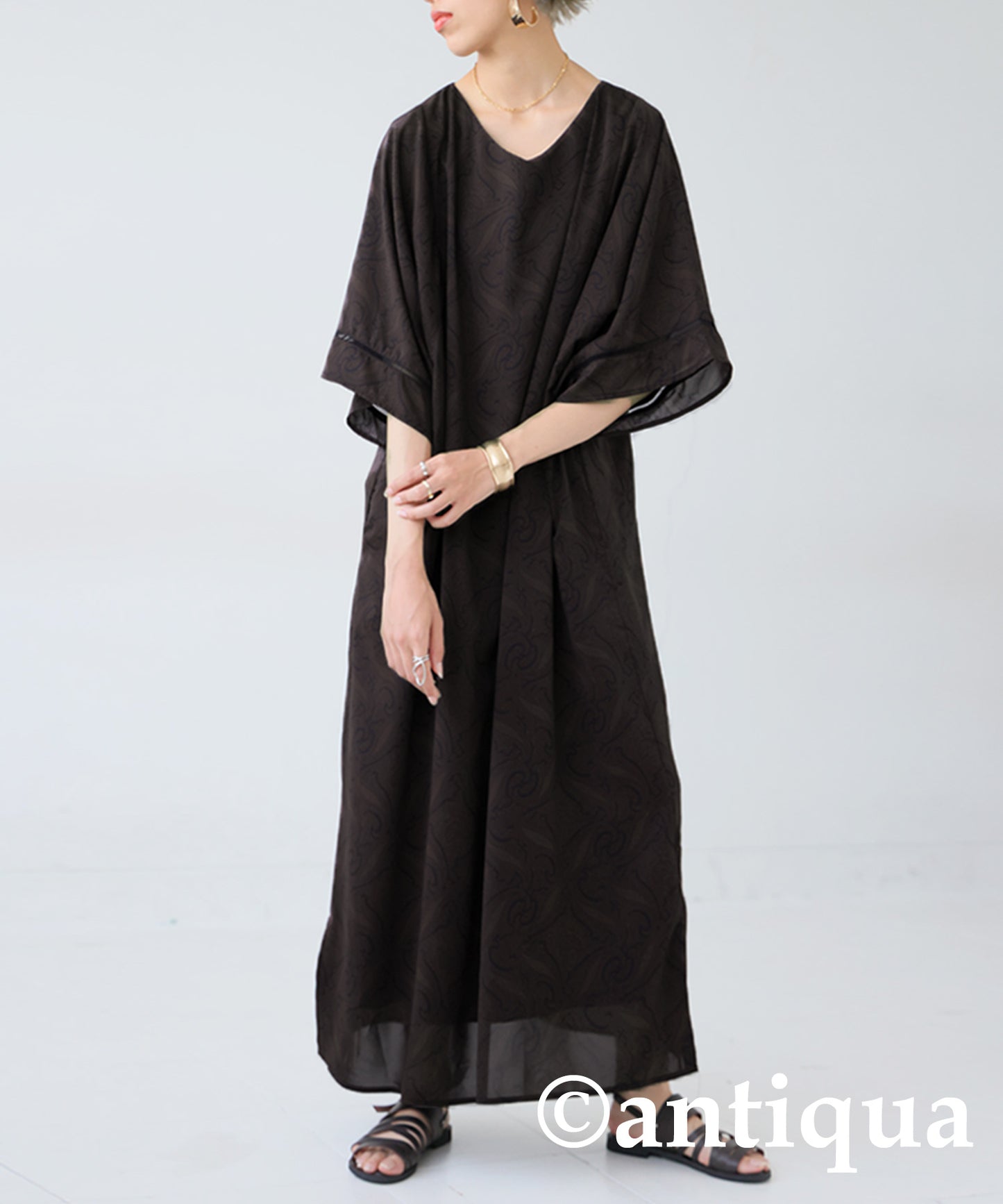 Paisley Sheer Dress Ladies