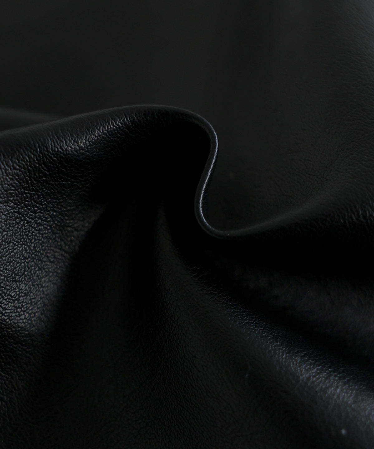 Eyelet Design Faux Leather Skirt Ladies