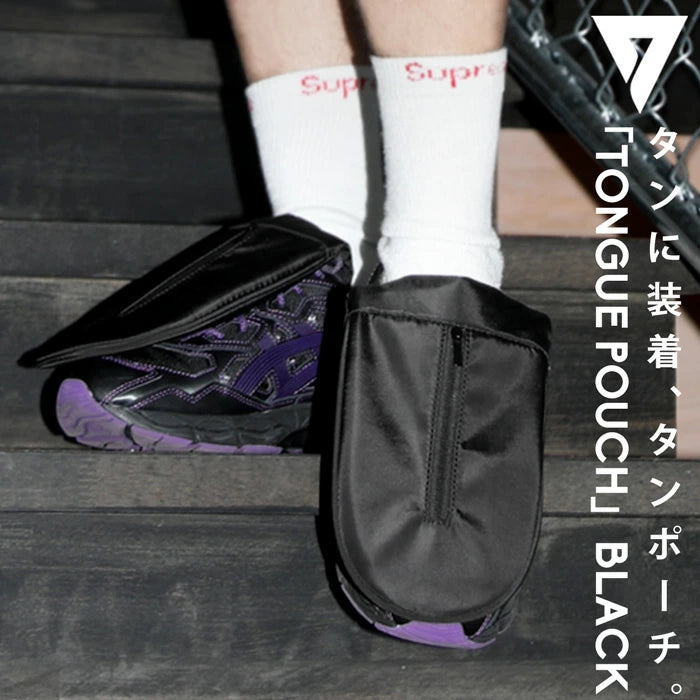 SEAVEN TONGUE POUCH BLACK