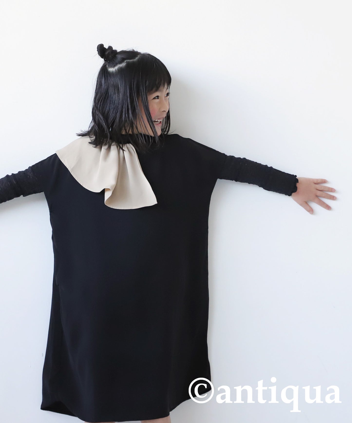 Frill collar Dress Kids