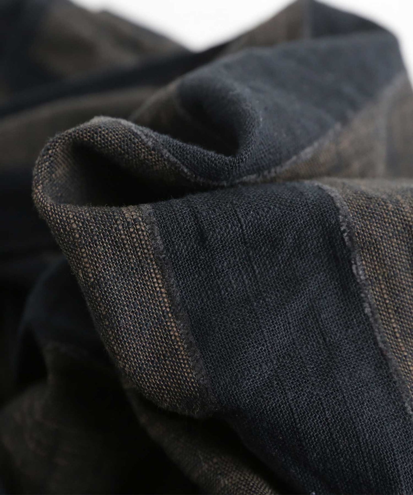 Cotton Linen striped Ladies Casual dress dress