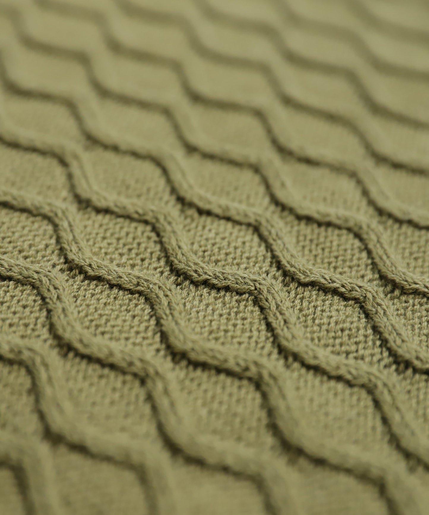 Aran Knit Cardigan Men’s