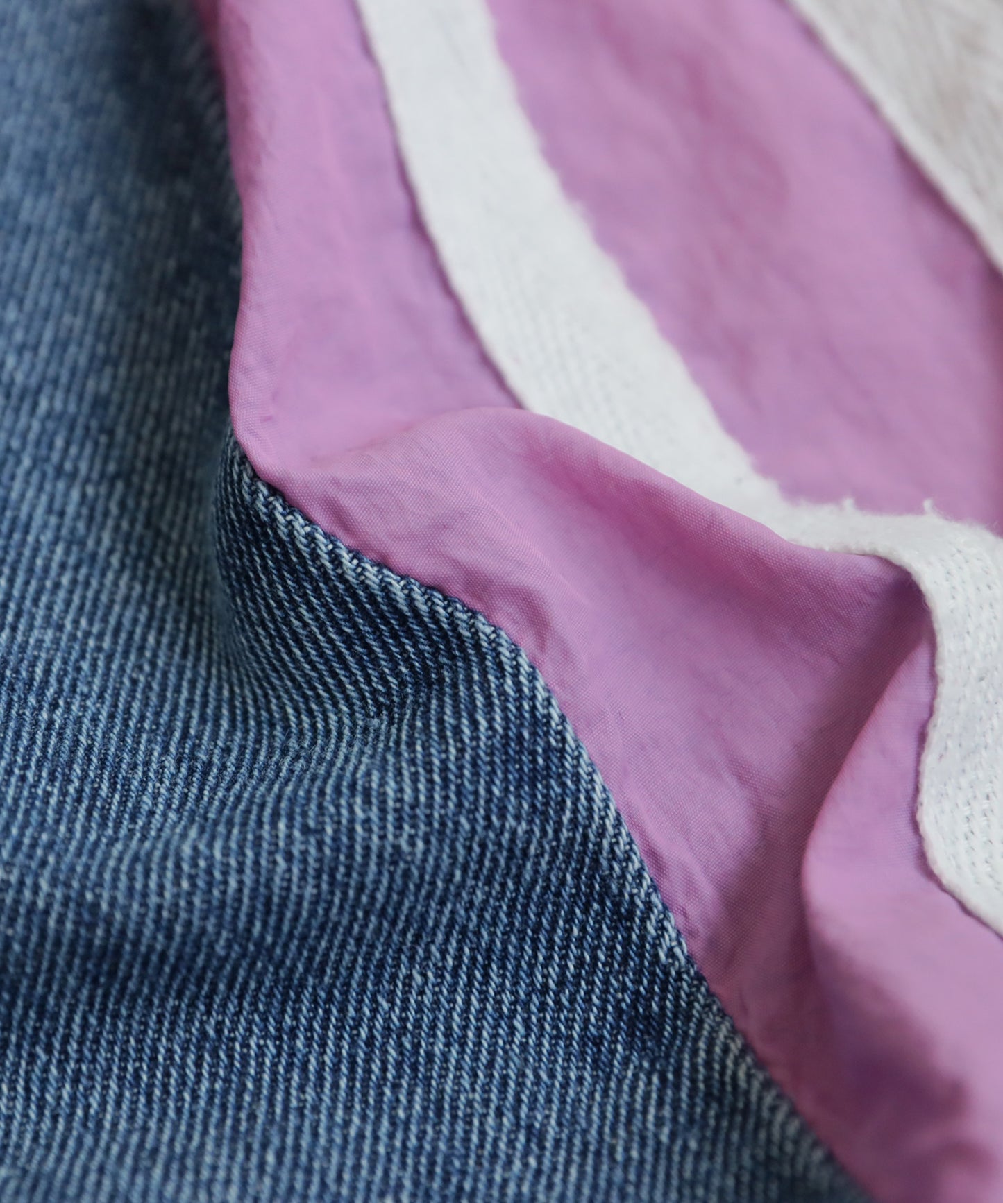 Men's Asymmetrical Denim Pants