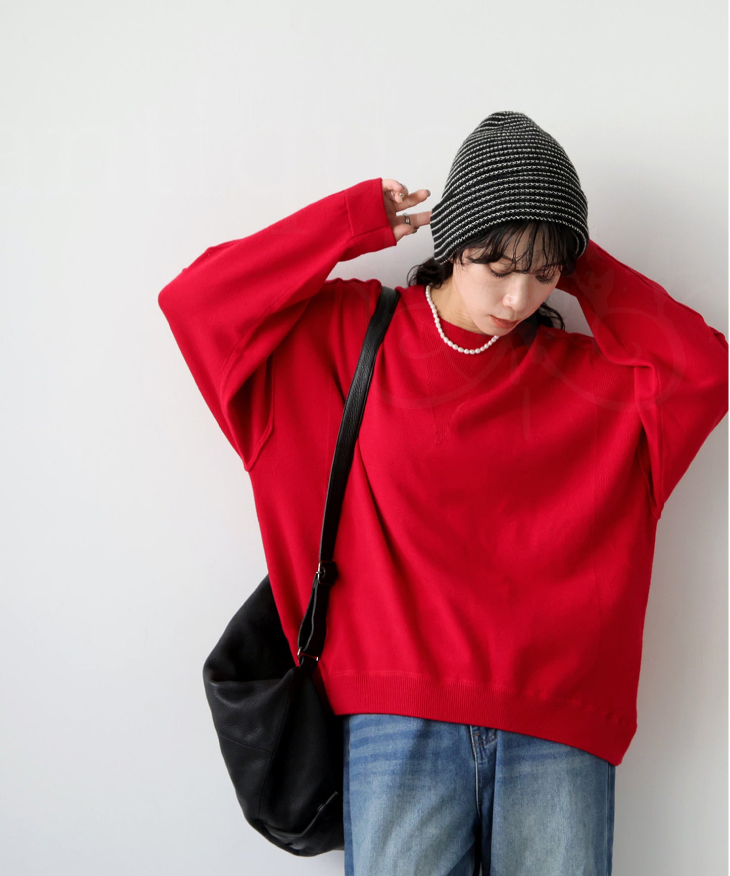 Sweat-Like Knit Men's