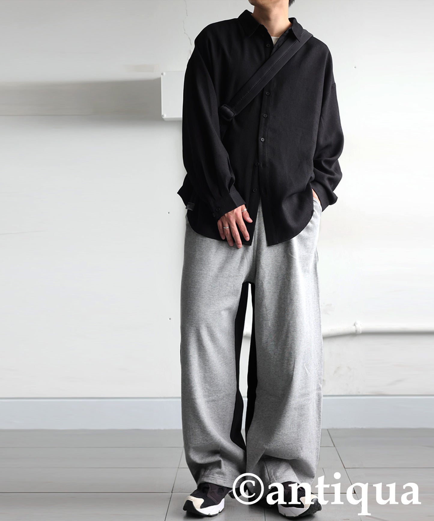 Two-Tone Fleece Sweatpants Men's