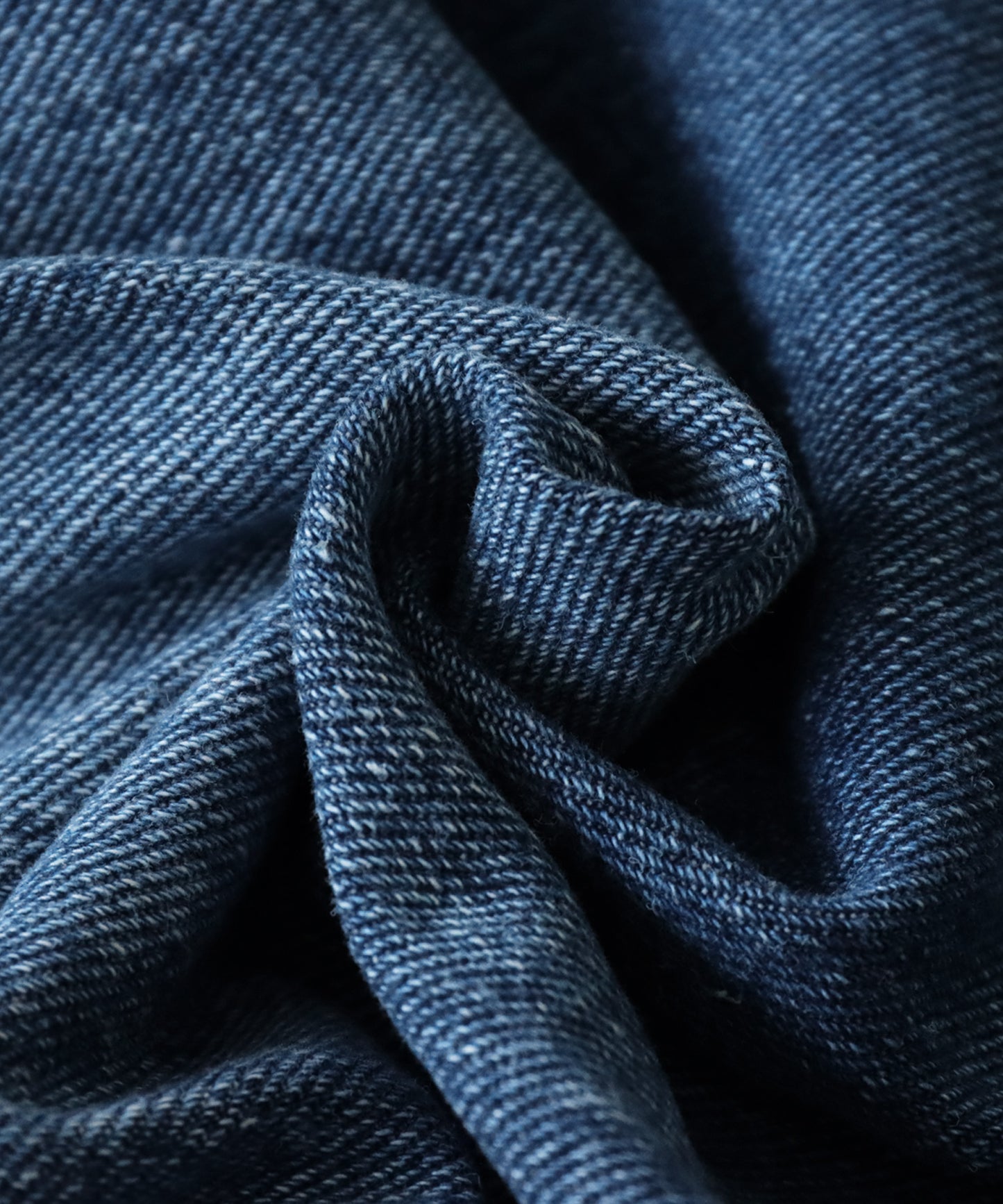 Wide tack denim pants Men's