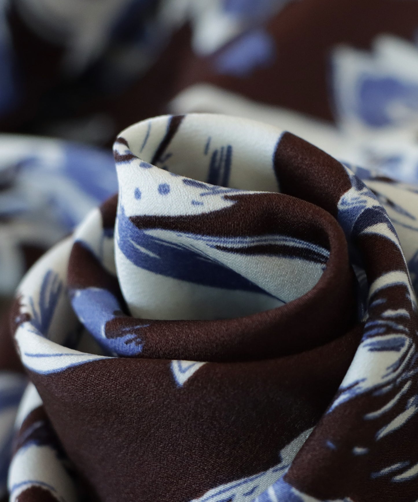 Floral Pattern Open Collar Shirt Men's