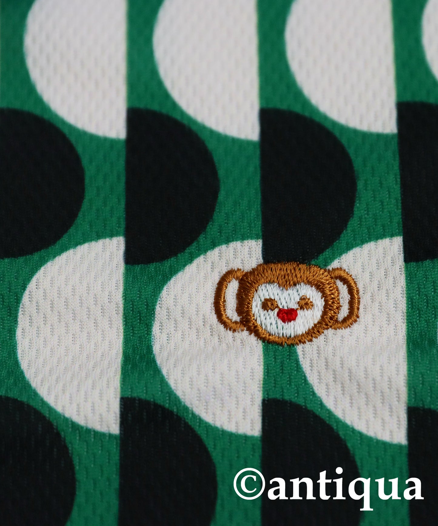 Salu. Men's Retro Polo Pattern Shirt