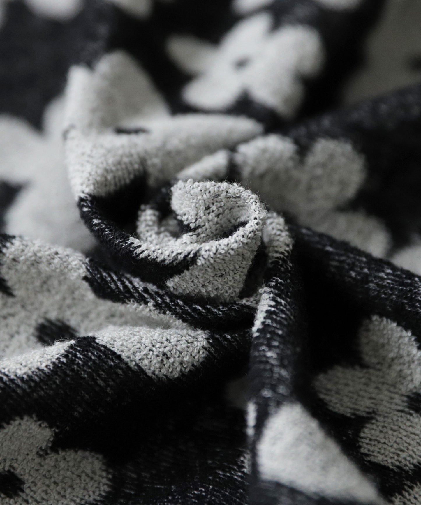 ANTIQUAGOLF×STCH Ladies open-necked shirt Flower pattern