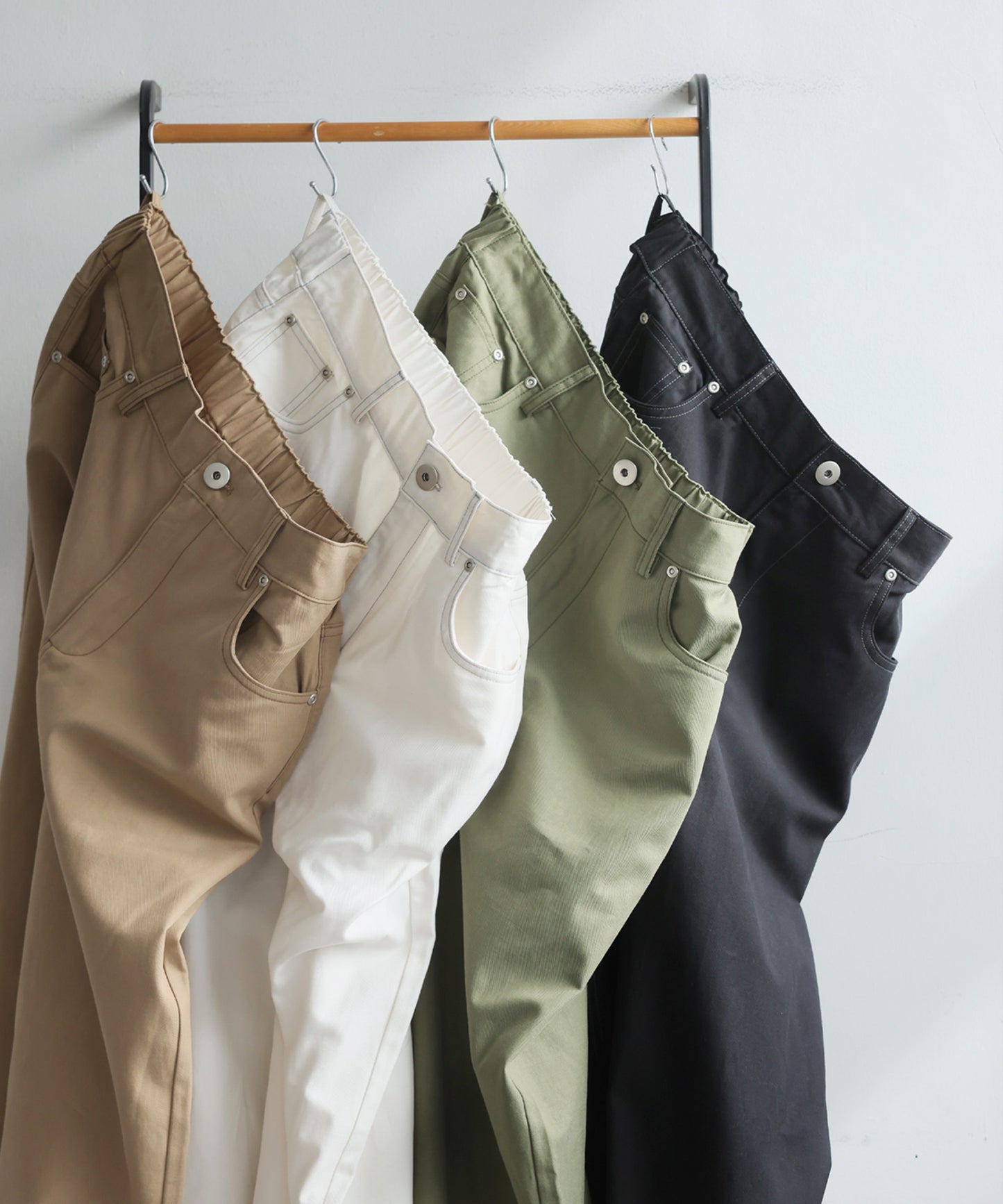 Twill Wide Pants Ladies
