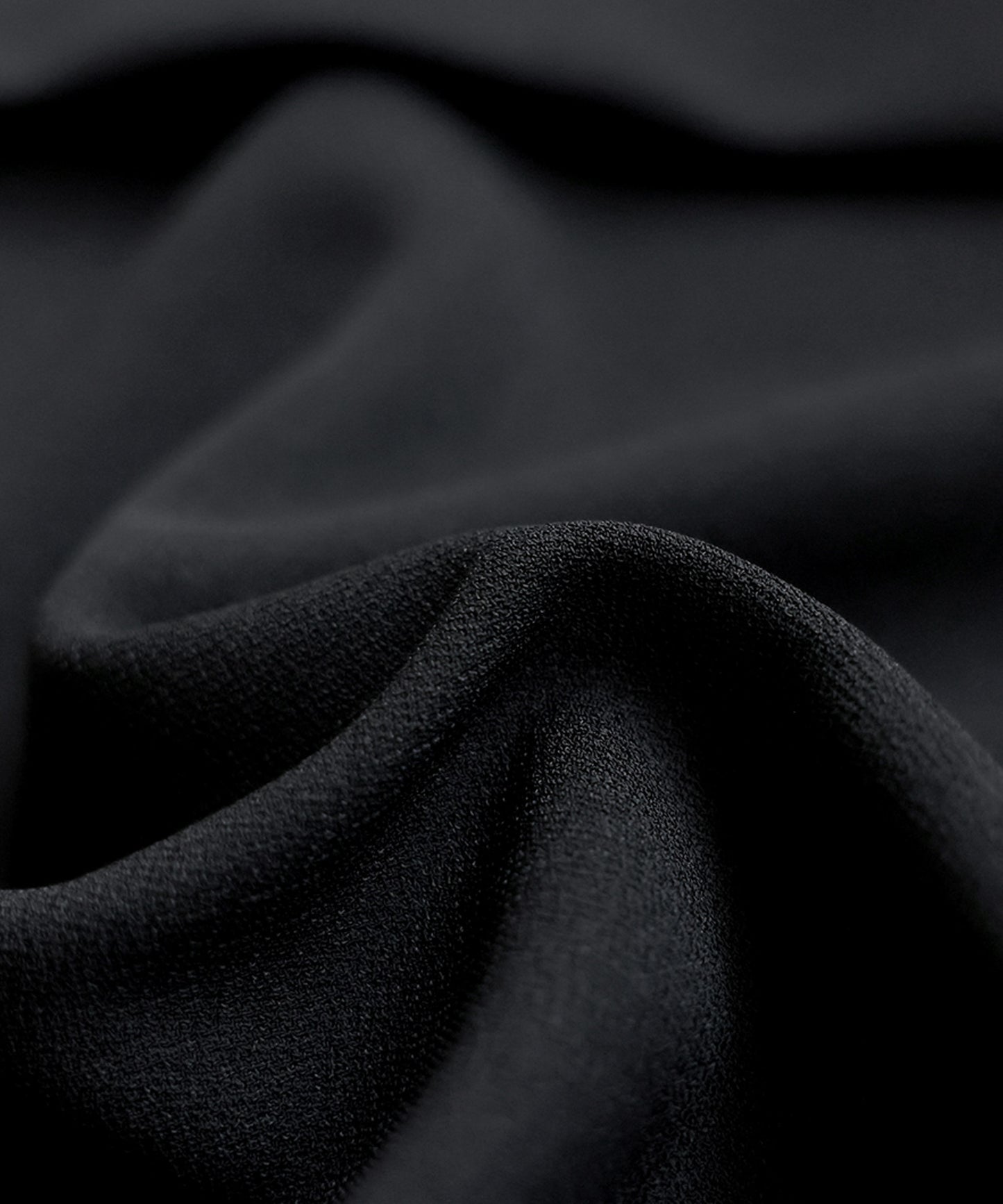 Diagonal Zip Fleece-Lined Georgette Jacket Men's