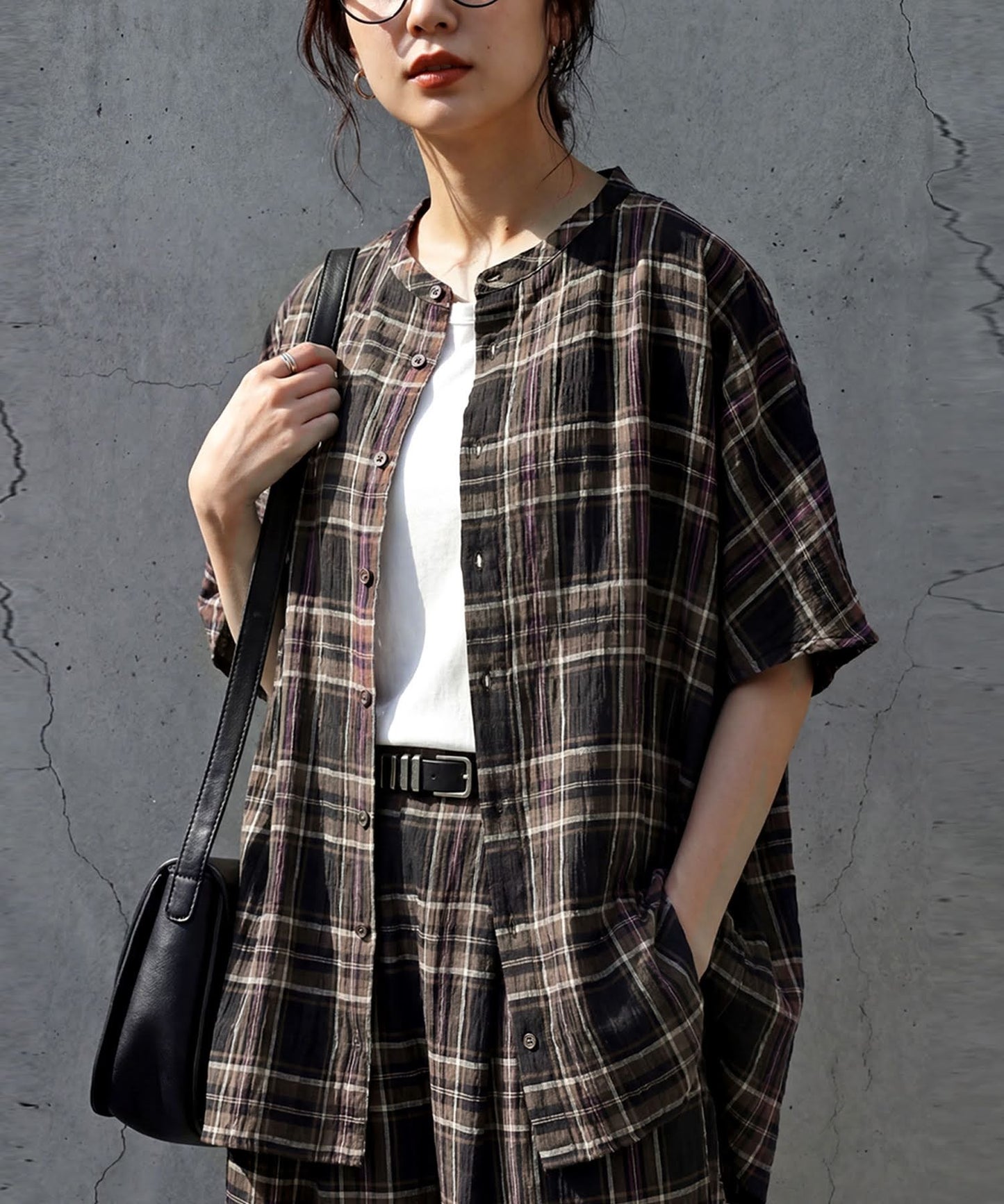 Checkered Shirt Ladies