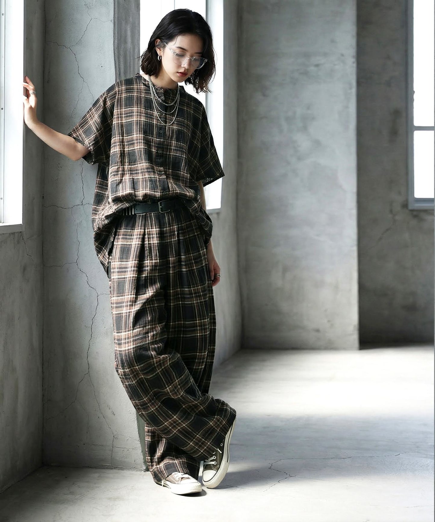 Checkered Shirt Ladies